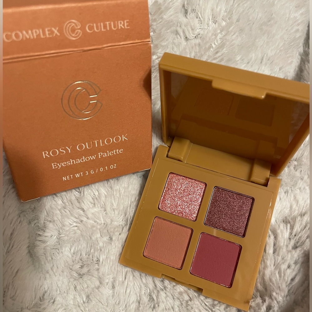 NIB Complex Culture Rosy Outlook Eyeshadow Palette